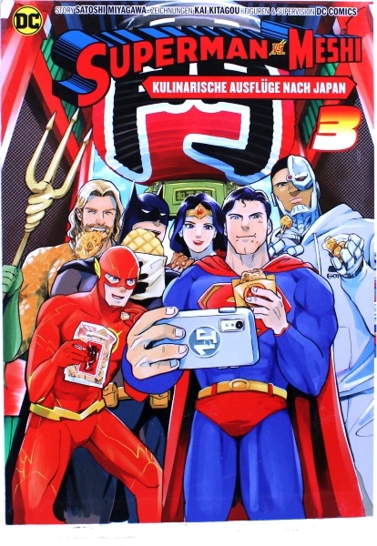 Superman vs. Meshi Kulinarische Ausflüge nach Japan Manga Band 3 von Panini
